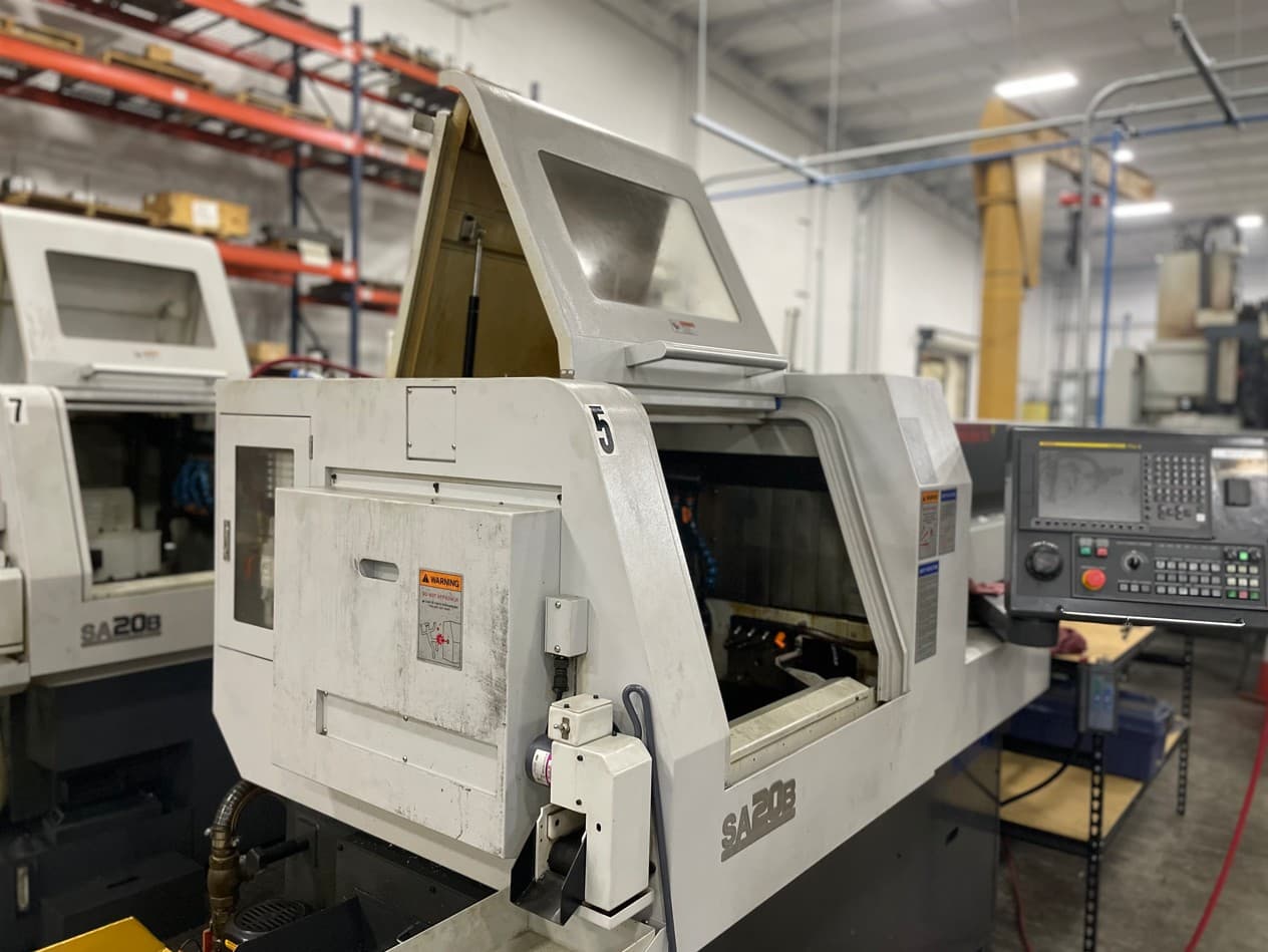A Swiss machining center at Coleys.