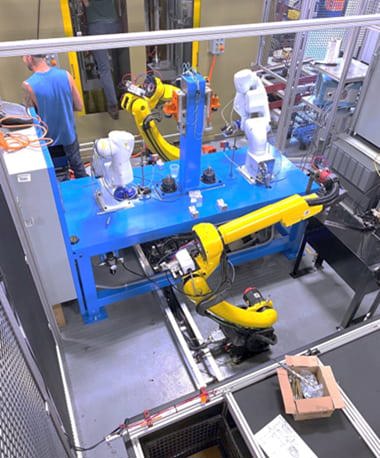 A high volume CNC machining system from Coleys.